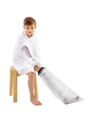 Child’s Full Leg Cast Waterproof Protector