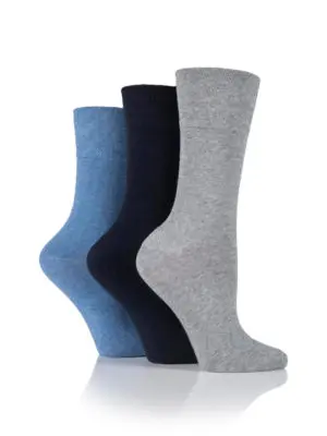 Gentle Grip Socks – 3 Pack
